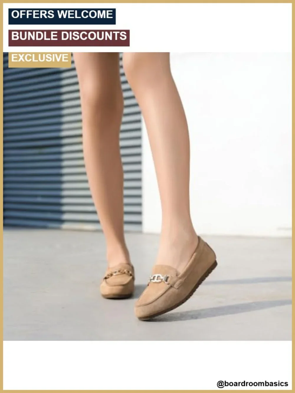 Comfortable Penny Slip-On Work Walking Flats | Lightweight Cushioned Loafers